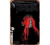 Retro comics characters Metal Sign - JOHN CONSTANTINE HELLBLAZER #12 (MR) - Film Poster for Music Cafe Bar Restaurant Supermarket Shop Film Gifts Anime Metal Tin Sign 8x12 Inches Plaque