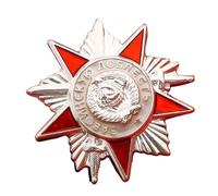 Retro Communism Badge Collectible Brooch Alloy Corsage Pin Antique Accent Costume Accessory Soviet Jewelry, フリーサイズ