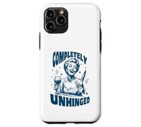 Retro Completely Unhinged Psycho Lady Wine Knife Dark Humor Case for iPhone 11 Pro