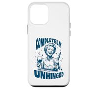 Retro Completely Unhinged Psycho Lady Wine Knife Dark Humor Case for iPhone 12 mini