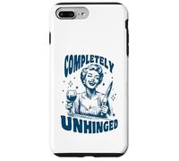 Retro Completely Unhinged Psycho Lady Wine Knife Dark Humor Case for iPhone 7 Plus/8 Plus
