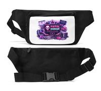 Retro Computer Fatal System Error Unisex Waist Bag Black