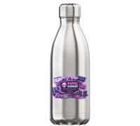 Retro Computer Fatal System Error Vacuum Insulated Thermal Water Bottle Silver