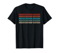 Retro Conflict Resolution Team Dispute - Vintage Negotiator T-Shirt