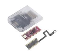 Retro Console Development Board, FPC Flex Cable, USB C Interface, Portable Storage Card Reader, Easy Soldering, Avoid Interference for DOL 001 (Transparent)