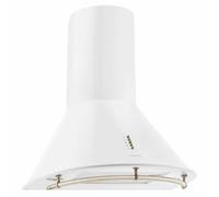 Retro Cooker Hood 60 cm Exhaust Kitchen Chimney 430m³/h max 3 speeds Wall White [EEK: D]