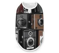 Retro Cool Camera Collection Dog Shirt Quick Dry Breathable Pet T-Shirt Soft Stretchy Sleeveless Vest Dog Apparel XL