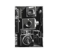 Retro Cool Camera Collection Flag 2x3 FT Outdoor Garden Flags Double Sided Holiday Flag with Grommets Vertical Seasons Yard Flags for Outside House Garden Decorations Holiday Banner Sign