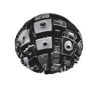 Retro Cool Camera Collection -Print Extra Large Waterproof Shower Cap-Double Layer Protection For Long/Curly Hair - Reusable & Travel Friendly.