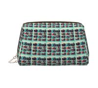 Retro Cool Camera Collection Print Stylish Makeup Bag for Women Cosmetic Travel Pouch Weekend Getaway Toiletry Bags