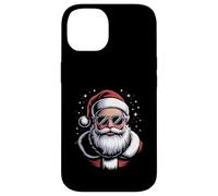 Retro Cool Santa With Sunglasses Christmas Xmas For Men Boys Case for iPhone 14