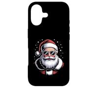 Retro Cool Santa With Sunglasses Christmas Xmas For Men Boys Case for iPhone 17