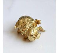 Retro Copper Chinese 12 Flying Statue Home Decoration Antique Brass Sculpture Lucky Animal Figurine Small Table Desk Ornaments Art collection