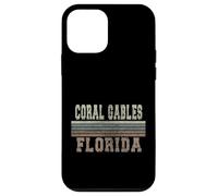 Retro Coral Gables Florida Case for iPhone 12 mini