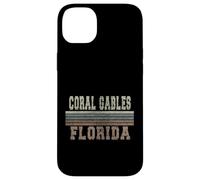 Retro Coral Gables Florida Case for iPhone 14 Plus