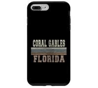 Retro Coral Gables Florida Case for iPhone 7 Plus/8 Plus