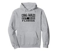 Retro Coral Gables Florida Souvenirs Coral Gables FL Pullover Hoodie