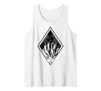 Retro Coral Reef Ocean Nature Marine Life Vintage Style Tank Top