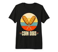 Retro Corn Dogs Vintage State Fair Premium T-Shirt