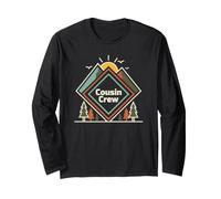 Retro Cousin Crew National Forest Explorer Family Reunion Long Sleeve T-Shirt