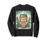 Retro Craft Beer Capital Shirt Colorado Hops Can Brewery Sweatshirt
