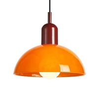 Retro Creative High Light Transmission Glass Hanging Lamp,Flush Mount Ceiling Lighting Fixtures,Amen Personality,Bedroom Restaurant Coffee Shop Decoration Pendant Light