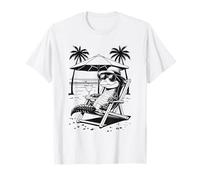 Retro Crocodile Stuff Vintage Style Cartoon Summer Crocodile T-Shirt