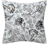 Retro Cushion Covers 55x55 cm Outdoor Cushions Set of 1,E-163 Velvet