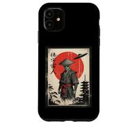 Retro Cyberpunk Samurai Japan Anime Alien Ukiyo-e Funny Art Case for iPhone 11