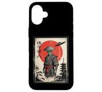 Retro Cyberpunk Samurai Japan Anime Alien Ukiyo-e Funny Art Case for iPhone 16 Plus