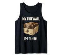 Retro Cybersecurity IT Professional Computer Nerd Tank Top