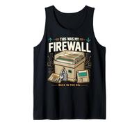 Retro Cybersecurity IT Professional Computer Nerd Tank Top