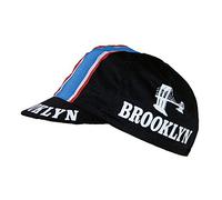 Retro cycle team cap Vintage brooklyn black