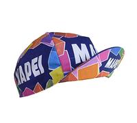 Retro cycle team cap Vintage fixie Mapei Multi coloured