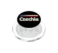 Retro Czechia Flag Czech Republic Cesko PopSockets PopGrip for MagSafe