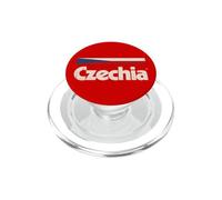 Retro Czechia Flag Czech Republic Red Cesko PopSockets PopGrip for MagSafe