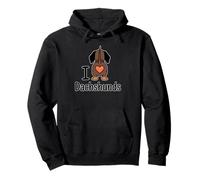 Retro Dachshund Best Dog Dad Ever Design Pullover Hoodie