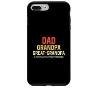 Retro Dad Great Grandpa I Just Keep Getting Promoted Case for iPhone 7 Plus/8 Plus