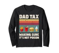Retro Dad Tax Making Sure It's Not Poison Long Sleeve T-Shirt
