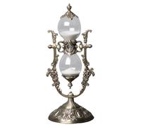 Retro Decorative Sand Timer 15 Minute | Tabletop Sand Clock Ornament, Decorative Timing Tool for Study Children's Room