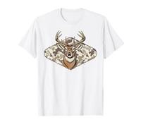 Retro Deer Hunting Buck Old School Camo Funny Hunting Season T-Shirt