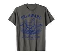 Retro Delaware State Shirt Est 1787 First Colony East Coast T-Shirt