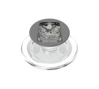 Retro Desert Encounters Arizona UFO Cowboy Roadrunner PopSockets PopGrip for MagSafe