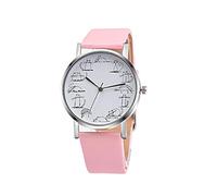Retro Design Lovely Cartoon Cat Leather Band Analog Alloy Quartz Wrist Watch of 2020 Drop shipJUL