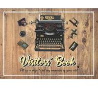 Retro Design Visitors’ Book: For Dementia, Alzheimers Patients, And The Elderly