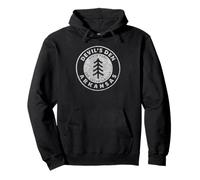Retro Devil's Den State Park Arkansas Souvenir Design Pullover Hoodie