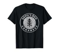 Retro Devil's Den State Park Arkansas Souvenir Design T-Shirt