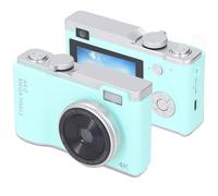 Retro Digital Camera 1080P, 48MP Digital Point and Shoot Camera Vintage, FHD Vlogging Camera Selfie Camera - 2.4in HD Screen, 16X Digital Zoom, Front & Rear Dual Lens (Light Green)