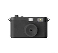 Retro Digital Camera 13MP Lightweight Portable Design ABS Plastic Digital Camera 13MP Compact Build Travel Digital Camera 13MP for Outdoor Adventure 128x46x70mm Pocket Camera 13MP Easy Carry(Black)