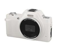 Retro Digital Camera, 2.88 Inch LCD Display Face Detection Digital Camera for Scenery Photography (White)